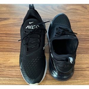 Nike Women's Air Max 270 Black Anthracite White Running Gym AH6789-001 2021 Used